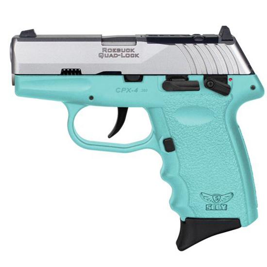 SCCY CPX-4 380ACP BLUE SS RED DOT READY 2 10RD - Pistols